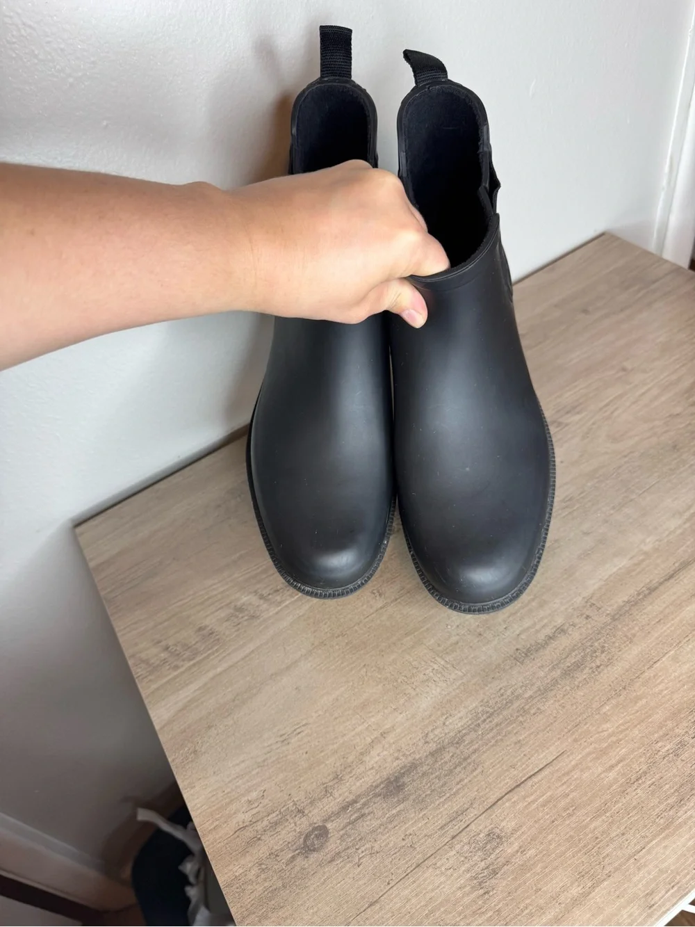 Madewell The Chelsea Rain Boot Black